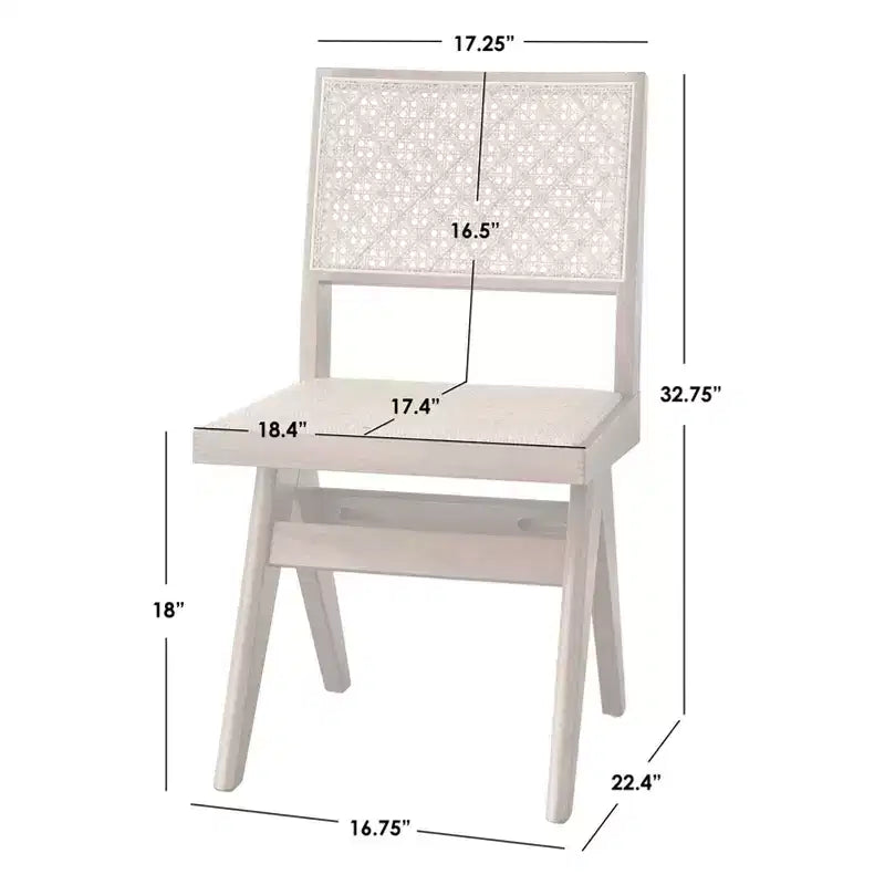 Ensemble de salle à manger moderne 6 pièces Valentina Buylateral avec 1 table, 2 chaises, 2 fauteuils et 1 banc Noyer clair