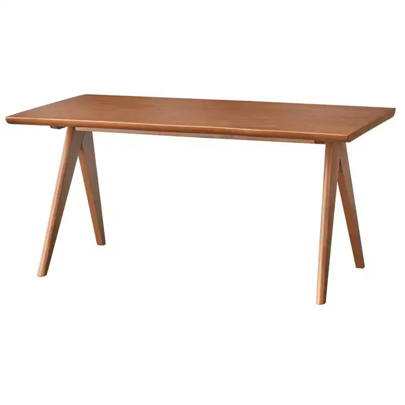 Ensemble de salle à manger moderne 6 pièces Valentina Buylateral avec 1 table, 2 chaises, 2 fauteuils et 1 banc Noyer clair