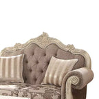 Canapé Ragenardus 71 po en tissu gris/blanc antique Acme Furniture