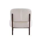 Christopher Knight Home Lot de 2 Chaises d'Appoint Modernes Landon en Bois d'Hévéa Rembourrées Bouclette