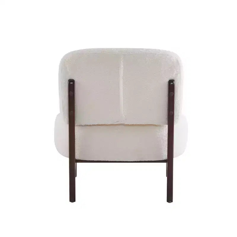 Christopher Knight Home Lot de 2 Chaises d'Appoint Modernes Landon en Bois d'Hévéa Rembourrées Bouclette