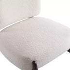 Christopher Knight Home Lot de 2 Chaises d'Appoint Modernes Landon en Bois d'Hévéa Rembourrées Bouclette