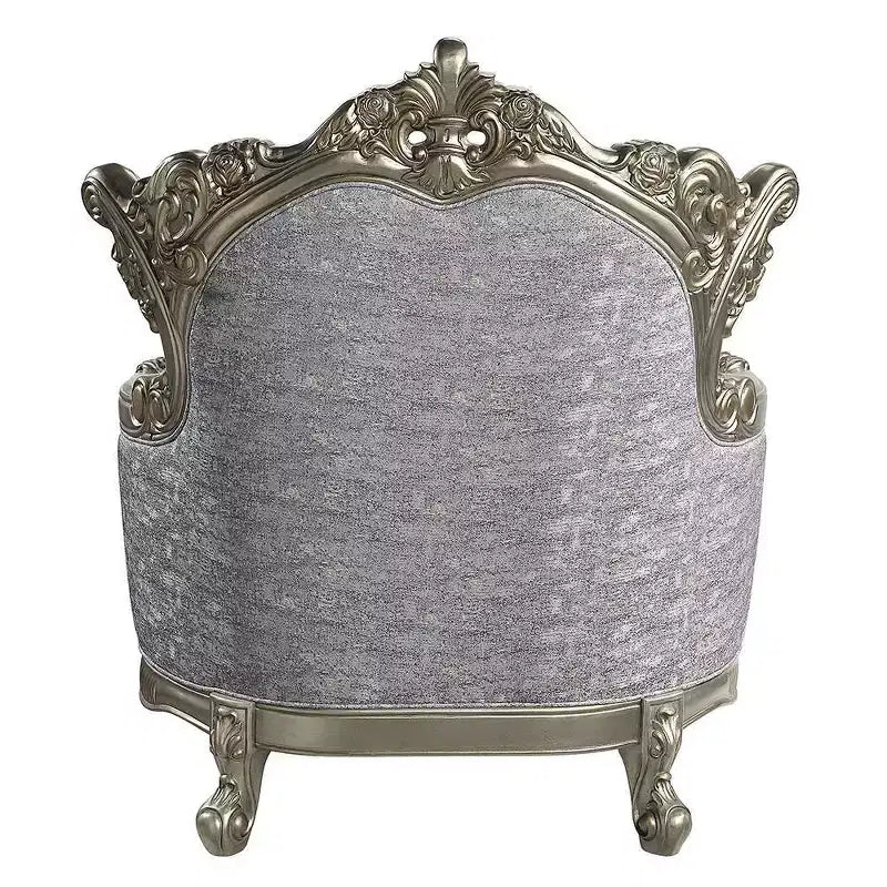 Fauteuil d'appoint Miliani de 44,5 po en tissu/fini bronze antique - Acme Furniture