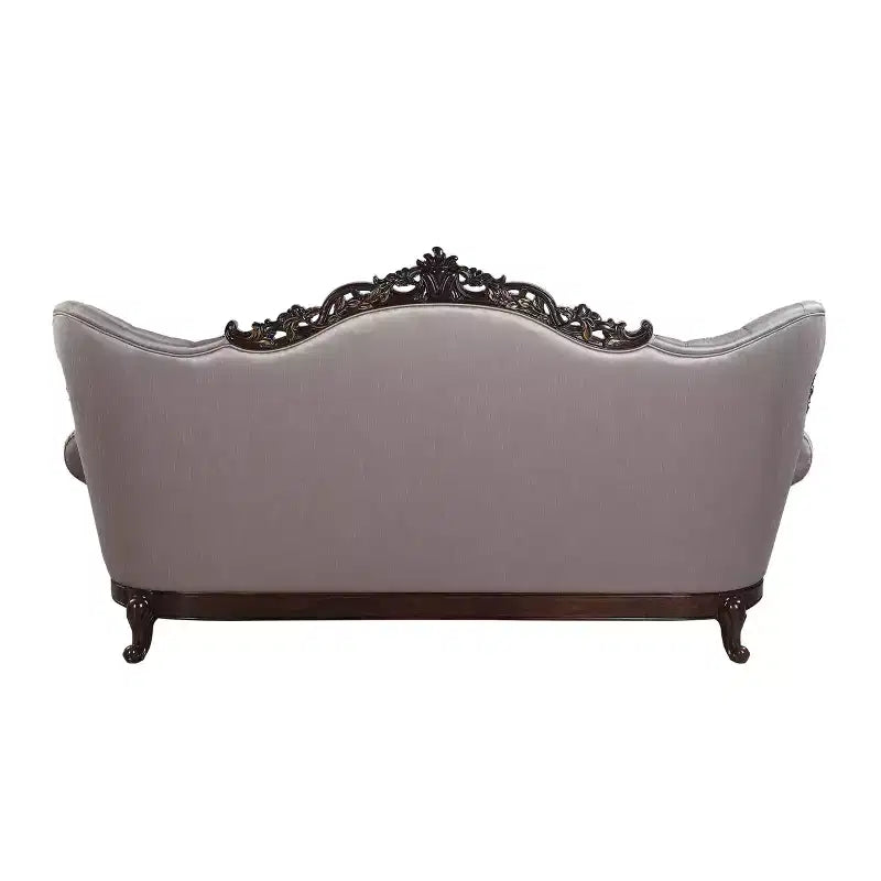 Canapé Benbek 92 po en tissu et finition chêne antique – Acme Furniture