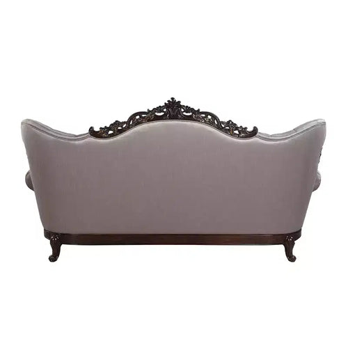 Canapé Benbek 92 po en tissu et finition chêne antique – Acme Furniture