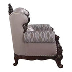 Canapé Benbek 92 po en tissu et finition chêne antique – Acme Furniture