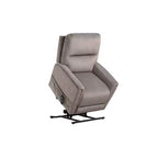 MAISON : Fauteuil inclinable et releveur électrique en flanelle Nightfall avec chauffage et massage Gris