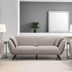 Canapé Nayeli 218 cm en lin marron - Acme Furniture