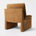 Chaise d'appoint sans accoudoirs Camel Saddle Seat – Threshold™ conçue avec Studio McGee
