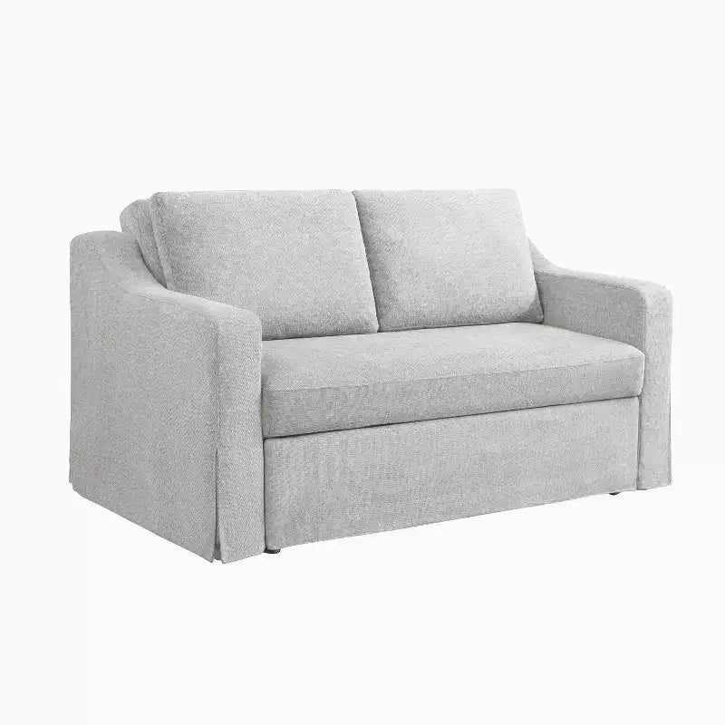 Causeuse convertible Serta Hans en lin tissé