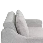 Causeuse convertible Serta Hans en lin tissé