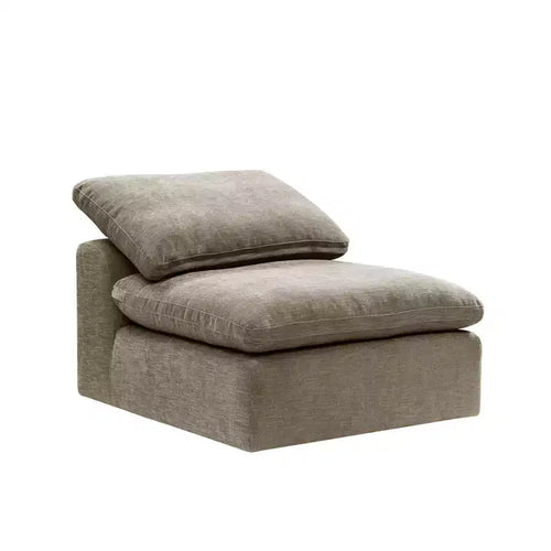 Fauteuil d'appoint Naveen 38 po, lin kaki - Acme Furniture