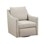 Fauteuil pivotant Martha Stewart Christian, naturel