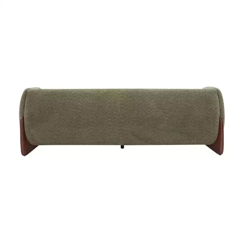 Christopher Knight Home Mia Canapé 3 places en tissu bouclé de 82,75 po vert olive