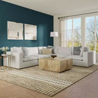 WyndenHall Marlee Canapé d'angle gris nuage