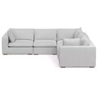 WyndenHall Marlee Canapé d'angle gris nuage