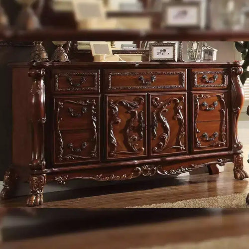 Acme Furniture Dresden Dresser Cherry Oak Finish
