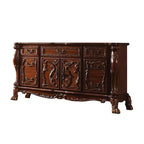 Commode Dresden Acme Furniture, finition chêne cerisier