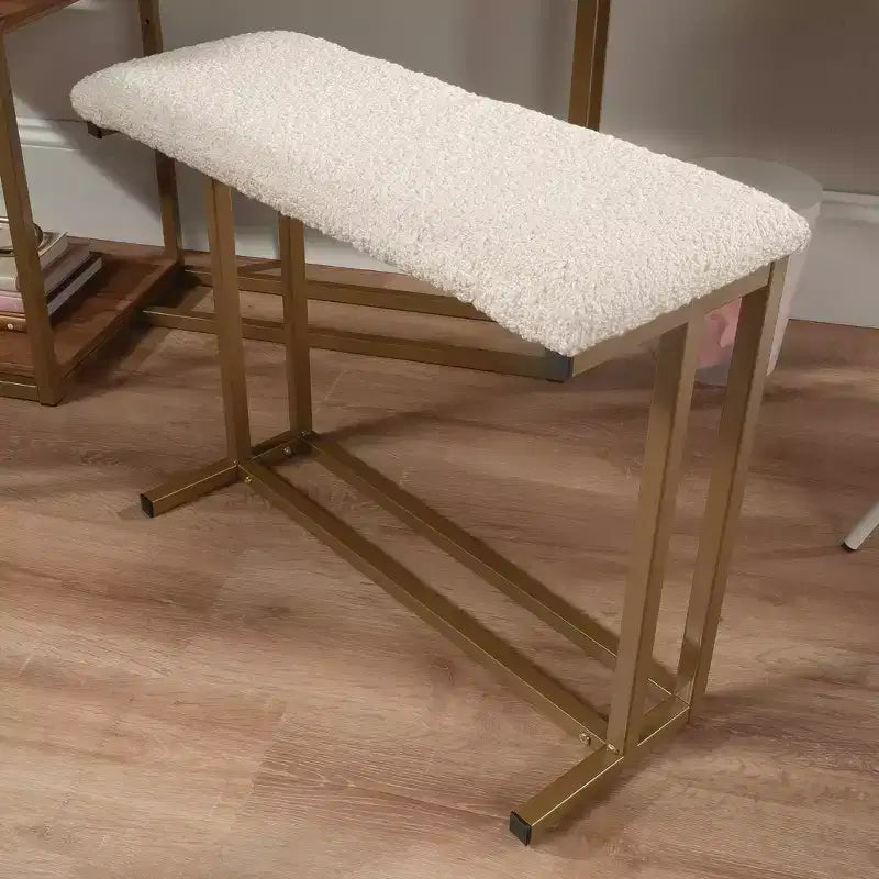 Table de toilette Sauder International Lux, Sindoori Mango