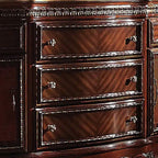 Commode Picardy 69 po Chêne Miel - Acme Furniture : Style Vintage, 5 Tiroirs et Armoires
