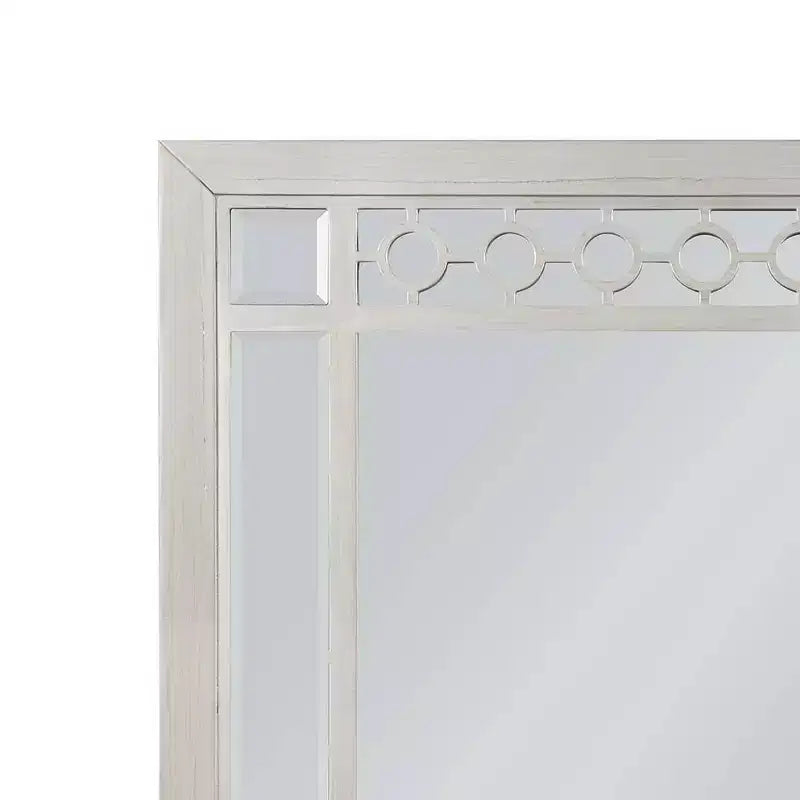 Miroir de commode Varian Acme Furniture, finition argentée