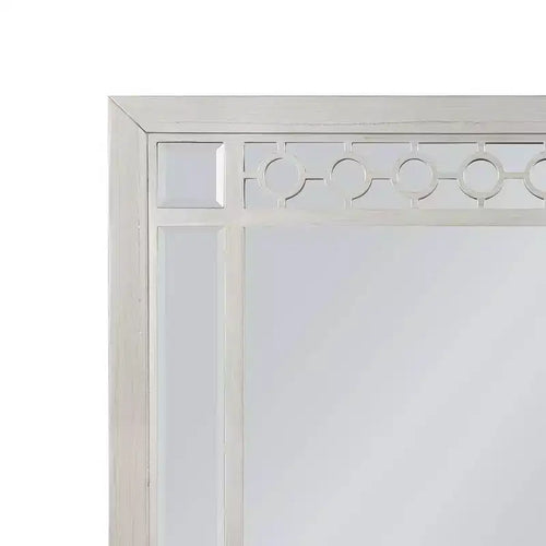Miroir de commode Varian Acme Furniture, finition argentée