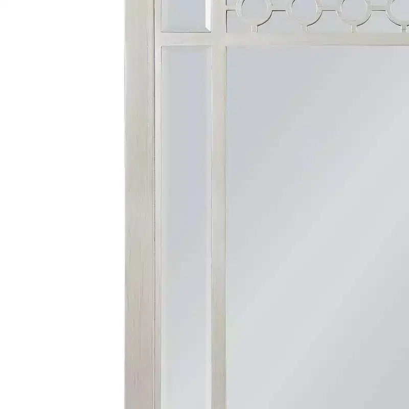 Miroir de commode Varian Acme Furniture, finition argentée