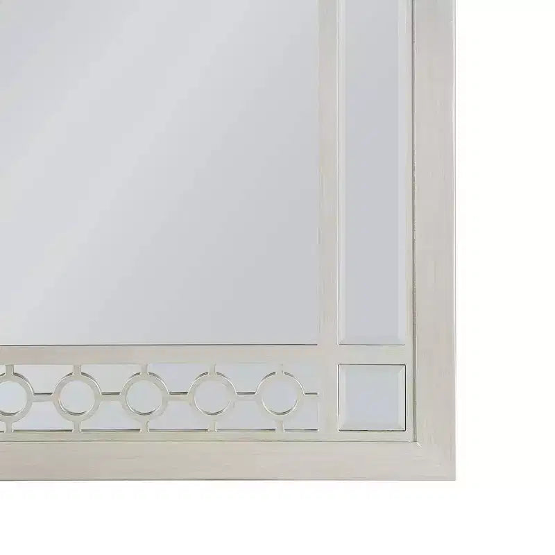 Miroir de commode Varian Acme Furniture, finition argentée