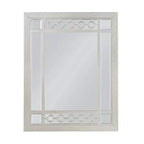 Miroir de commode Varian Acme Furniture, finition argentée