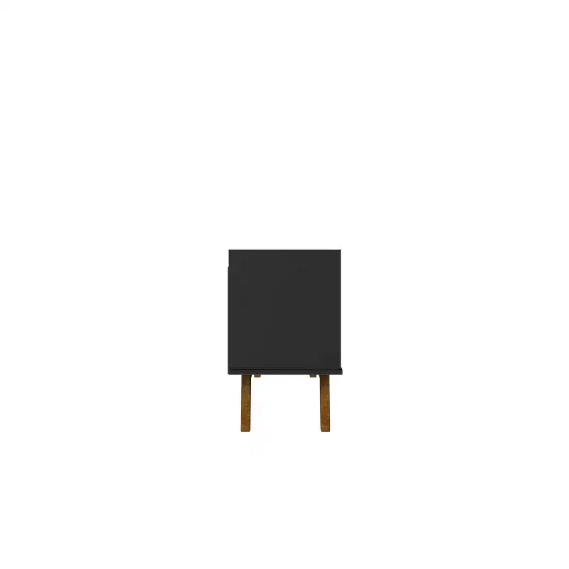 Meuble TV Marcus mi-siècle moderne 4 étagères pour téléviseurs jusqu'à 55 po : console média, gestion des câbles – Manhattan Comfort