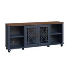Festivo Vintage Style 70" TV Stand for TVs up to 80" Navy