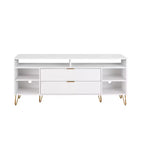 Manhattan Comfort 63" Dumbo TV Stand for TVs up to 60" White