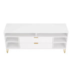 Meuble TV Dumbo Manhattan Comfort de 63 po pour téléviseurs jusqu'à 60 po, blanc