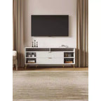 Meuble TV Dumbo Manhattan Comfort de 63 po pour téléviseurs jusqu'à 60 po, blanc