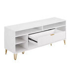 Meuble TV Dumbo Manhattan Comfort de 63 po pour téléviseurs jusqu'à 60 po, blanc