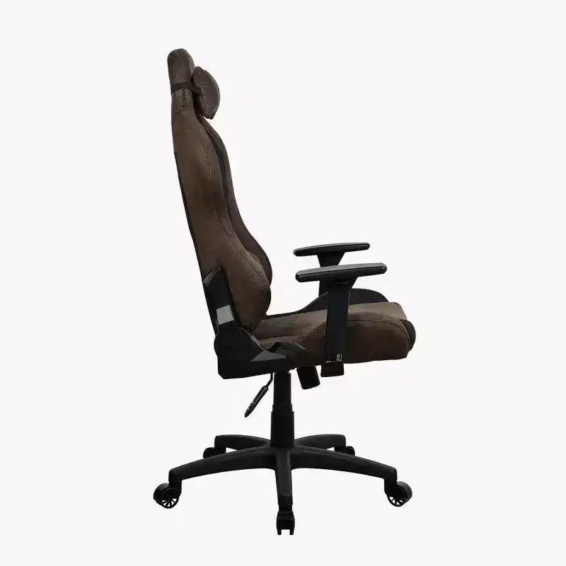 Chaise de bureau et de jeu Arozzi Torretta Premium avec revêtement super doux, marron