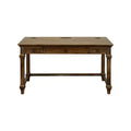 Porter Traditional Wood Writing Desk Brown - Martin Furniture: Elegant Home Office, 54" Width, All-Purpose Drawer