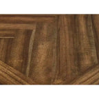 Bureau d'écriture traditionnel Porter en bois brun - Martin Furniture : Bureau élégant, 137 cm de largeur, tiroir universel