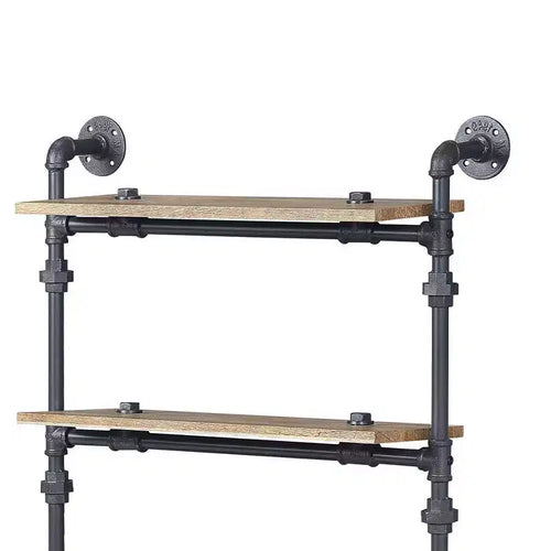 Étagère décorative Brantley de 47 po au fini chêne et noir sablé - Acme Furniture