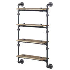 Étagère décorative Brantley de 47 po au fini chêne et noir sablé - Acme Furniture