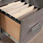 Bureau de jardin Sauder Hayes en chêne cendré