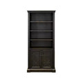 78" Kingston Traditional Bookcase with Mottled Antique Hardware - Martin Furniture