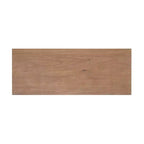 38" Wedeln 3-Shelf Mid-Century Modern Bookcase with Sliding Doors Natural Finish Wood - Powell