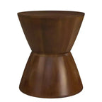 Table d'appoint en bois de manguier HomePop Noyer