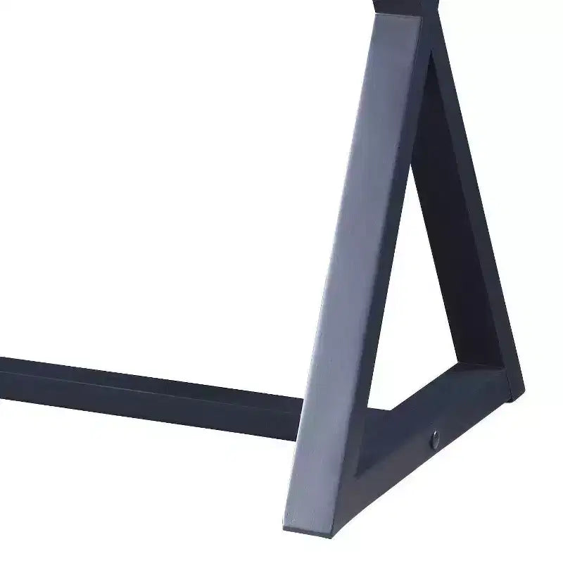 Console 42 po Nalo au fini noir - Acme Furniture : bois de peuplier anthracite, tiroir de rangement
