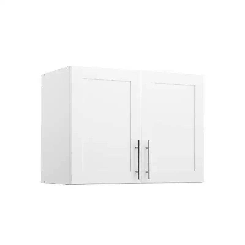 Ensemble de 6 armoires de rangement Prepac Elite avec portes à panneaux blanches