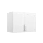 Ensemble de 6 armoires de rangement Prepac Elite avec portes à panneaux blanches