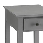 Table d'appoint Bertie 13 po grise - Acme Furniture