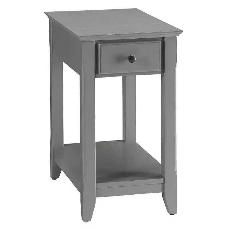 Table d'appoint Bertie 13 po grise - Acme Furniture