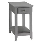 Table d'appoint Bertie 13 po grise - Acme Furniture